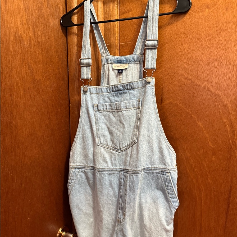 Light Blue Denim Overalls